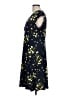 Chaps Print Blue Cocktail Dress Size L - photo 5
