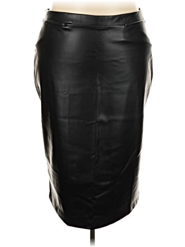 Lane Bryant Faux Leather Skirt (view 1)