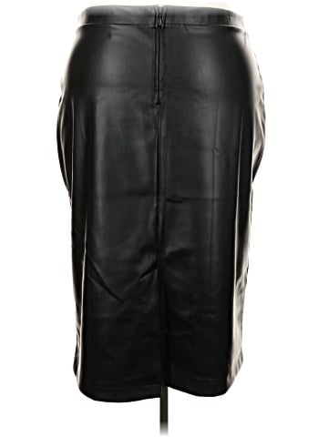 Lane Bryant Faux Leather Skirt (view 2)