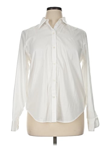 Lauren by Ralph Lauren Long Sleeve Button-Down Shirt (view 1)
