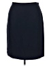 Casual Corner Solid Blue Formal Skirt Size 16 - photo 1