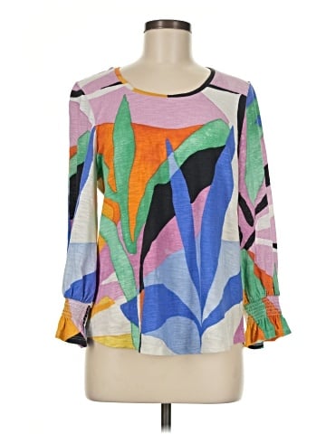 Chico's 3/4 Sleeve T-Shirt (view 1)