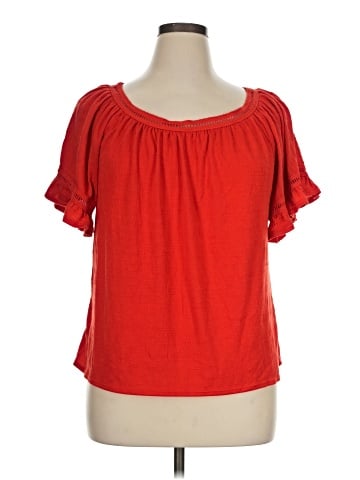 Max Studio Short Sleeve Top (view 1)