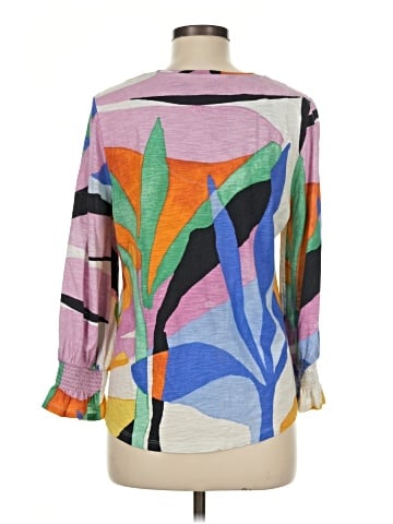 Chico's 3/4 Sleeve T-Shirt (view 2)