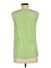 Tibi Green Sleeveless Blouse Size 8 - photo 2