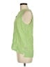 Tibi Green Sleeveless Blouse Size 8 - photo 5