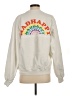 madhappy 100% Cotton Ivory Sweatshirt Size XS - photo 2