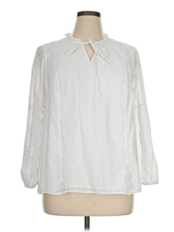 Lane Bryant 3/4 Sleeve Blouse (view 1)