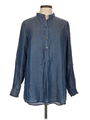 MICHAEL Michael Kors Long Sleeve Button-Down Shirt (view 1)