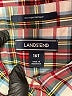 Lands' End 100% Cotton Plaid Green Long Sleeve Button-Down Shirt Size 16 (tall) - photo 7