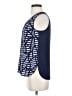 Anne Klein 100% Polyester Blue Tank Top Size 2 - photo 5