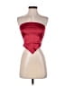 Shein 100% Polyester Red Tube Top Size 2 - photo 1