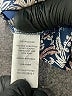 Papermoon 100% Polyester Blue Short Sleeve Blouse Size M - photo 8