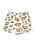 Le Lis 100% Polyester Print Ivory Shorts Size S - photo 1