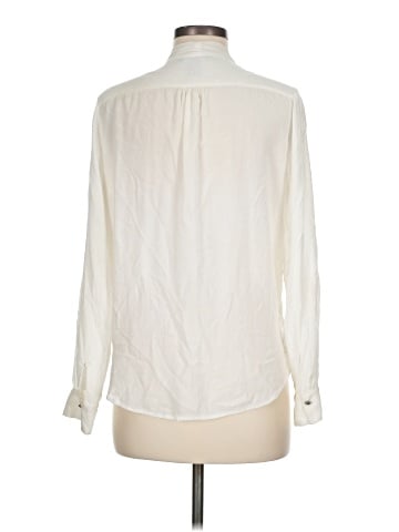White House Black Market Long Sleeve Blouse (view 2)