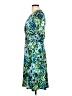 Connected Apparel Print Green Cocktail Dress Size 10 - photo 5