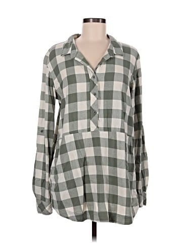 Caslon Long Sleeve Blouse (view 1)