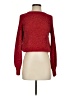 Altar'd State 100% Polyester Tweed Red Turtleneck Sweater Size XS - photo 1