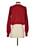 Altar'd State 100% Polyester Tweed Red Turtleneck Sweater Size XS - photo 2