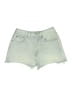 RE/DONE Blue Denim Shorts Size 24 waist - photo 1