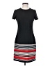 Calvin Klein Stripes Black Casual Dress Size 4 - photo 1