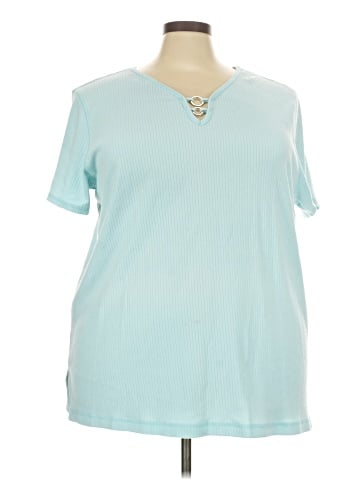 Fashion Bug Short Sleeve Henley (view 1)