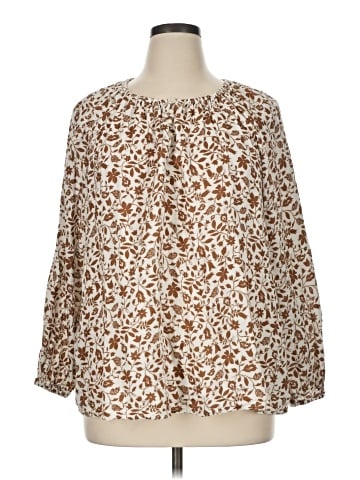 Old Navy 3/4 Sleeve Blouse (view 1)