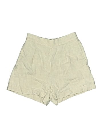 Madewell Clean Pull-On Shorts in 100% Linen (view 1)