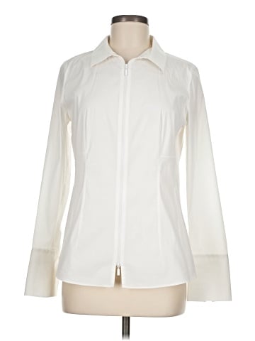 Lafayette 148 New York Long Sleeve Blouse (view 1)