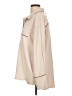 Entro 100% Polyester Color Block Tan Long Sleeve Blouse Size L - photo 5