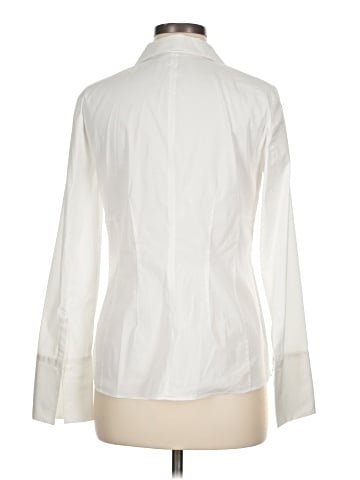 Lafayette 148 New York Long Sleeve Blouse (view 2)