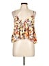 BCBGeneration Yellow Sleeveless Blouse Size L - photo 1