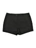 Express Solid Black Shorts Size 6 - photo 1
