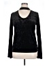 Sanctuary Black Long Sleeve Top Size XL - photo 1
