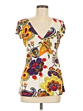 Boston Proper Short Sleeve Blouse