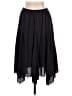 Studio Y 100% Polyester Solid Black Formal Skirt Size M - photo 2