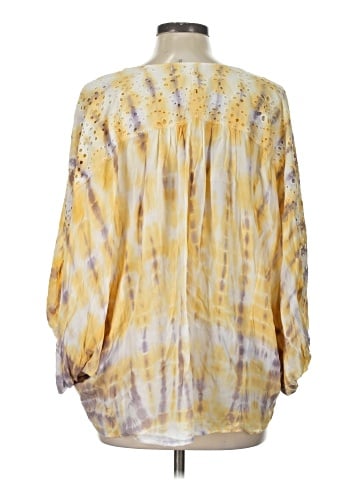 Young Fabulous & Broke 3/4 Sleeve Blouse (view 2)
