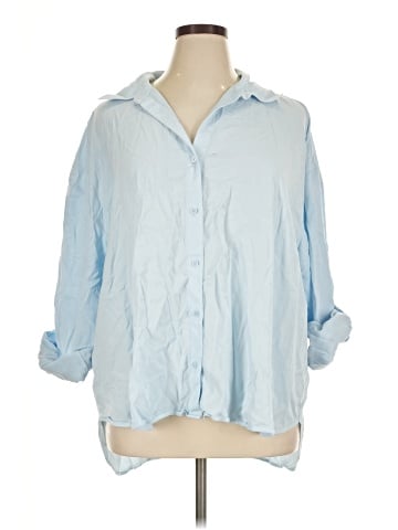 Babaton 3/4 Sleeve Button-Down Shirt (view 1)