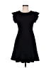 Unbranded 100% Polyester Solid Black Casual Dress Size M - photo 1