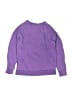 Hanna Andersson 100% Cotton Purple Sweatshirt Size 5 - photo 2