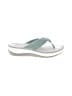 Clarks White Flip Flops Size 8 - photo 1