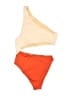 Assorted Brands Color Block Orange One Piece Swimsuit Size M - photo 2