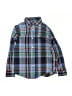 Ralph Lauren Plaid Blue Long Sleeve Button-Down Shirt Size 7 - photo 1