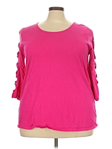 Roaman's 3/4 Sleeve T-Shirt (view 1)