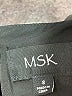 MSK 100% Polyester Print Black Casual Dress Size S - photo 7