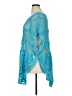 D&Co. Blue Poncho Size 1X - photo 5