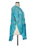 D&Co. Blue Poncho Size 1X - photo 4