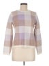 Tahari Checkered-gingham Tan Pullover Sweater Size M - photo 1