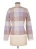 Tahari Checkered-gingham Tan Pullover Sweater Size M - photo 2