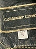 Coldwater Creek Graphic Black Jacket Size 4 - photo 6